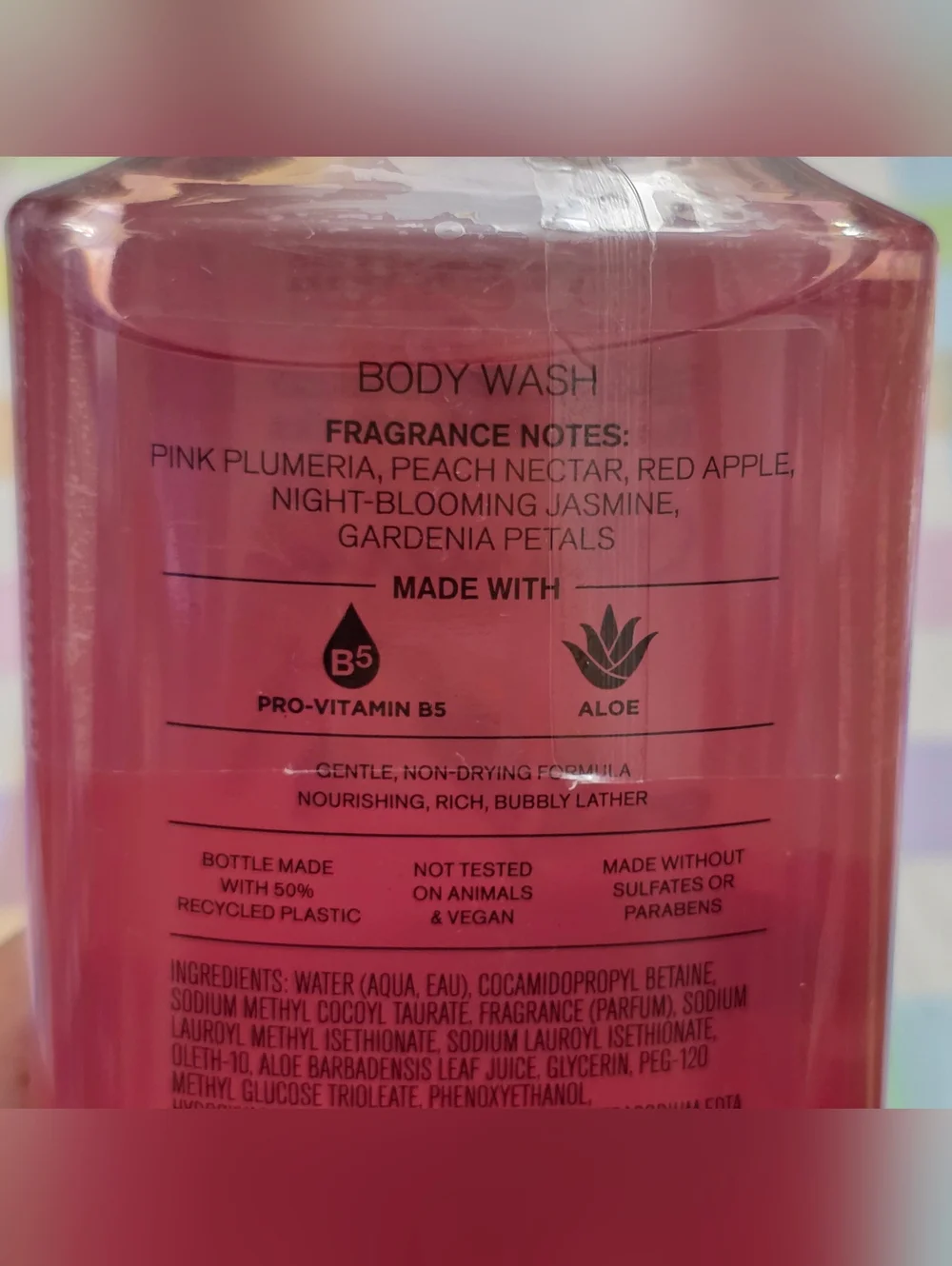 Bath Body Works Country Apple & Plumeria Body Wash Set of 4 NEW Rare Nostalgia
